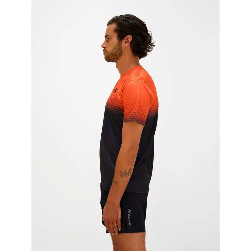 BODYCROSS Camiseta Running DJOE Naranja 6 BODYCROSS Camiseta Running DJOE Naranja - Imagen 4