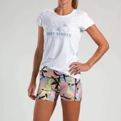 Camiseta Running Manga Corta Transpirable Mujer ZOOT LTD TEE Blanco -tienda de equipos de fitness camiseta running manga corta transpirable mujer zoot ltd tee blanco 1