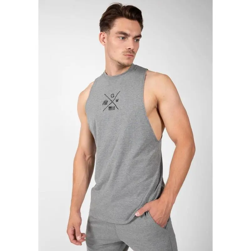 Gorilla Wear Camiseta Sin Mangas - Cisco Drop Armhole 6 Gorilla Wear Camiseta Sin Mangas - Cisco Drop Armhole - Imagen 4