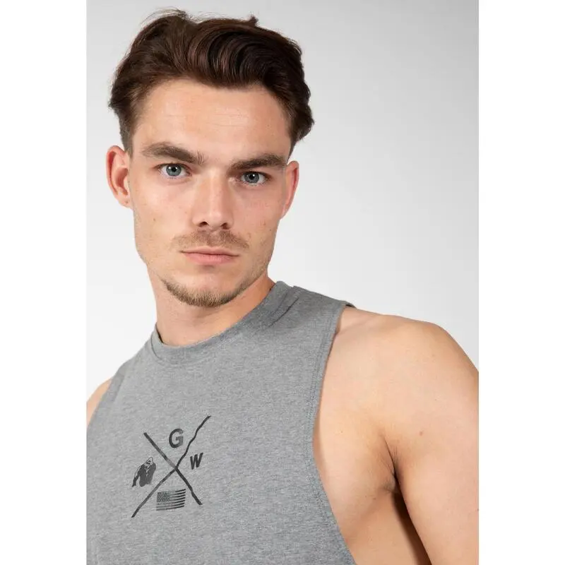 Gorilla Wear Camiseta Sin Mangas - Cisco Drop Armhole 7 Gorilla Wear Camiseta Sin Mangas - Cisco Drop Armhole - Imagen 5