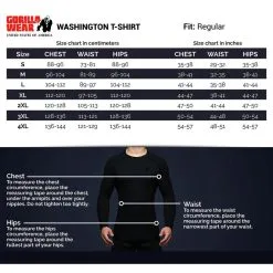 Gorilla Wear Camiseta Sin Mangas - Washington - Negro -tienda de equipos de fitness camiseta sin mangas washington negro 4