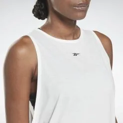 Reebok Camiseta Sin Mangas Yoga Long 11 Reebok Camiseta Sin Mangas Yoga Long -tienda de equipos de fitness camiseta sin mangas yoga long 4