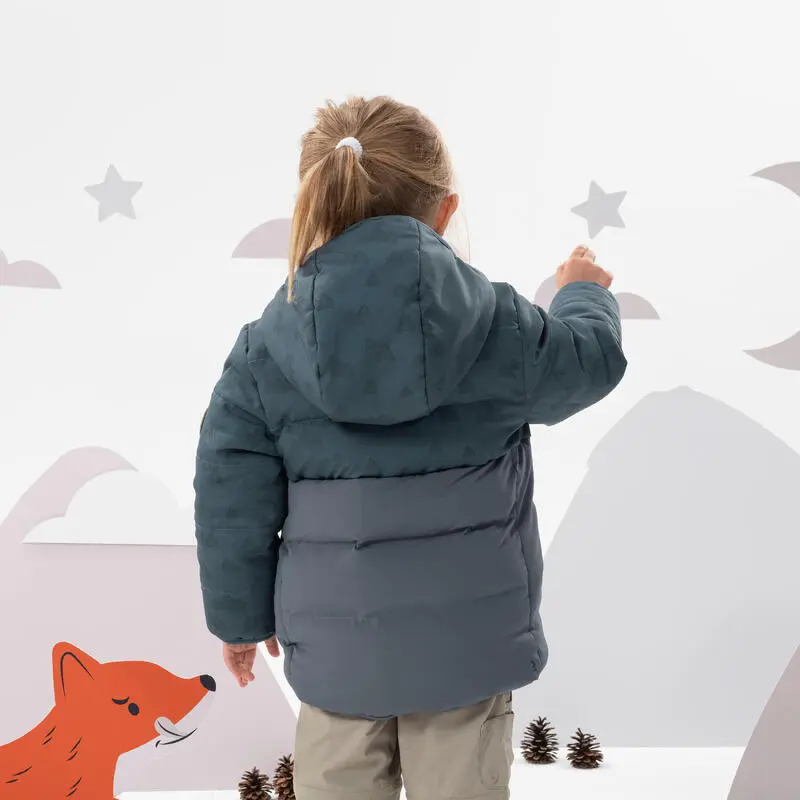 Chaqueta Acolchada De Montaña Y Trekking Niños 2-6 Años Quechua MH500 4 Chaqueta Acolchada De Montaña Y Trekking Niños 2-6 Años Quechua MH500 - Imagen 2