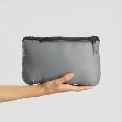 Chaqueta Acolchada Montaña Y Trekking Con Capucha Mujer Forclaz MT100 Negro -tienda de equipos de fitness chaqueta acolchada montaa y trekking con capucha mujer forclaz mt100 negro 4