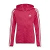 Chaqueta Con Capucha Adidas Designed To Move 3 Bandas -tienda de equipos de fitness chaqueta con capucha adidas designed to move 3 bandas