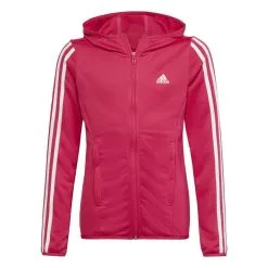 Chaqueta Con Capucha Adidas Designed To Move 3 Bandas -tienda de equipos de fitness chaqueta con capucha adidas designed to move 3 bandas 2