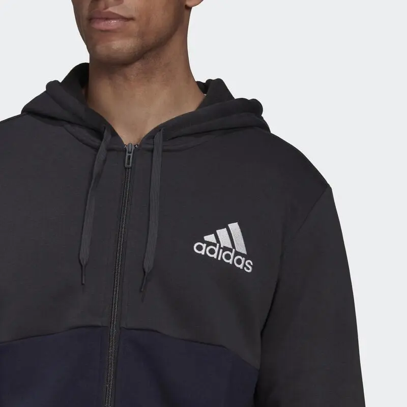 ADIDAS Chaqueta Con Capucha Essentials Colorblock Fleece 7 ADIDAS Chaqueta Con Capucha Essentials Colorblock Fleece - Imagen 5