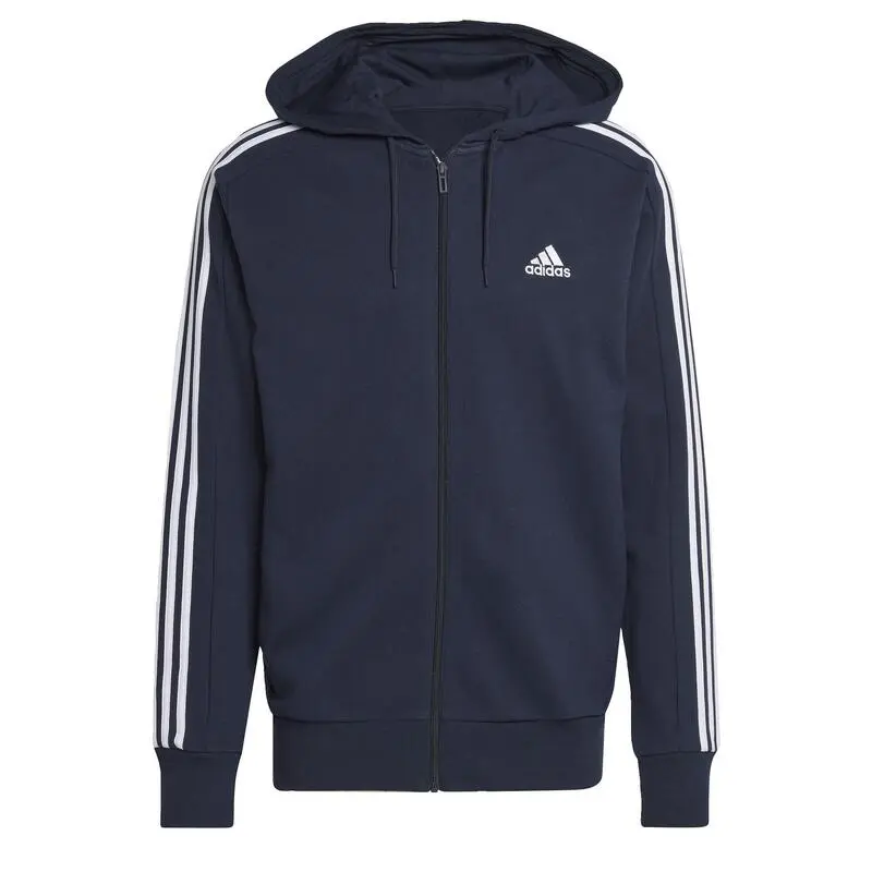 ADIDAS Chaqueta Con Capucha Essentials French Terry 3 Bandas 4 ADIDAS Chaqueta Con Capucha Essentials French Terry 3 Bandas - Imagen 2