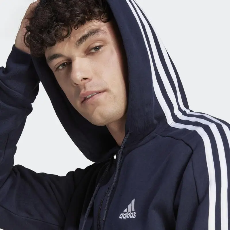 ADIDAS Chaqueta Con Capucha Essentials French Terry 3 Bandas 7 ADIDAS Chaqueta Con Capucha Essentials French Terry 3 Bandas - Imagen 5