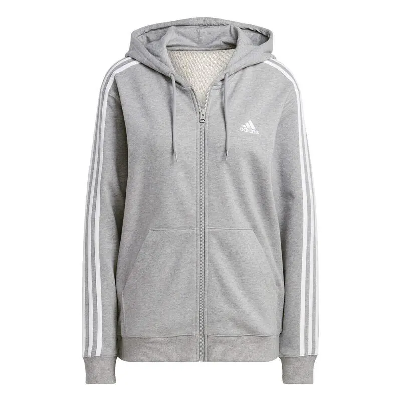 ADIDAS Chaqueta Con Capucha Essentials French Terry Regular 3 Bandas 5 ADIDAS Chaqueta Con Capucha Essentials French Terry Regular 3 Bandas - Imagen 3
