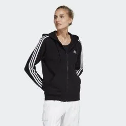 ADIDAS Chaqueta Con Capucha Essentials French Terry Regular 3 Bandas 13 ADIDAS Chaqueta Con Capucha Essentials French Terry Regular 3 Bandas -tienda de equipos de fitness chaqueta con capucha essentials french terry regular 3 bandas 5