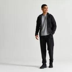 Domyos Chaqueta Fitness Performance Hombre Negro Transpirable Cremallera 8 Domyos Chaqueta Fitness Performance Hombre Negro Transpirable Cremallera -tienda de equipos de fitness chaqueta fitness performance hombre negro transpirable cremallera 1