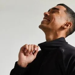 Chaqueta Fitness Transpirable Hombre Domyos Negro -tienda de equipos de fitness chaqueta fitness transpirable hombre domyos negro 4