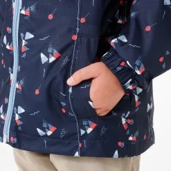 Chaqueta Impermeable De Montaña Y Trekking NIños 2-6 Años Quechua MH500 Azul -tienda de equipos de fitness chaqueta impermeable de montaa y trekking nios 2 6 aos quechua mh500 azul 4