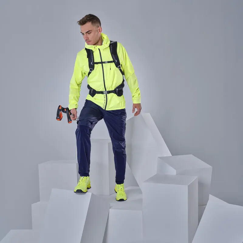 Chaqueta Impermeable De Montaña Y Trekking Ultraligera Hombre Quechua FH500 5 Chaqueta Impermeable De Montaña Y Trekking Ultraligera Hombre Quechua FH500 - Imagen 3