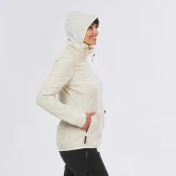 Chaqueta Polar De Montaña Y Nieve Mujer Quechua SH500 X-Warm Beige 10 Chaqueta Polar De Montaña Y Nieve Mujer Quechua SH500 X-Warm Beige -tienda de equipos de fitness chaqueta polar de montaa y nieve mujer quechua sh500 x warm beige 2