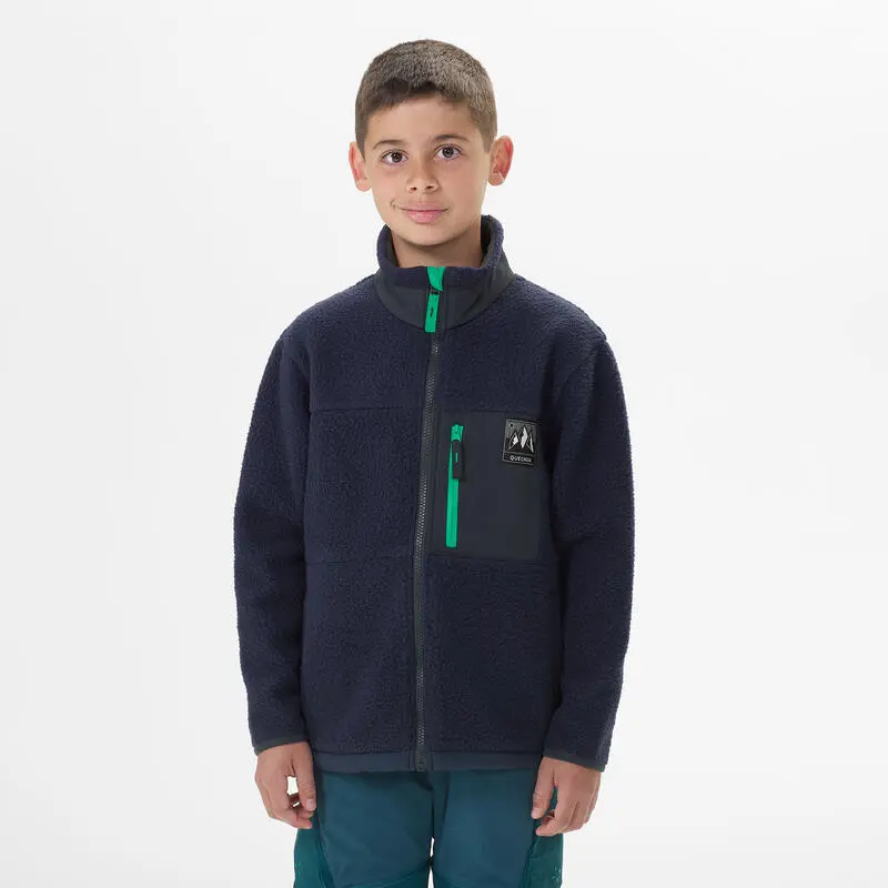 Chaqueta Polar De Montaña Y Trekking Cálida Niños 7-15 Años Quechua MH500 3 Chaqueta Polar De Montaña Y Trekking Cálida Niños 7-15 Años Quechua MH500
