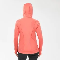 Chaqueta Polar De Montaña Y Trekking Con Capucha Mujer Quechua MH520 Naranja 9 Chaqueta Polar De Montaña Y Trekking Con Capucha Mujer Quechua MH520 Naranja -tienda de equipos de fitness chaqueta polar de montaa y trekking con capucha mujer quechua mh520 naranja 1