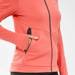 Chaqueta Polar De Montaña Y Trekking Con Capucha Mujer Quechua MH520 Naranja 12 Chaqueta Polar De Montaña Y Trekking Con Capucha Mujer Quechua MH520 Naranja -tienda de equipos de fitness chaqueta polar de montaa y trekking con capucha mujer quechua mh520 naranja 4
