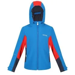 Regatta Chaqueta Softshell Acidity V Para Niños/Niñas Kiwi Llamativo, Verde Pacífico -tienda de equipos de fitness chaqueta softshell acidity v para niosnias azul imperial rojo fuego