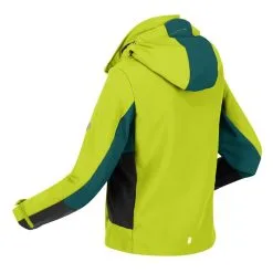 Regatta Chaqueta Softshell Acidity V Para Niños/Niñas Kiwi Llamativo, Verde Pacífico -tienda de equipos de fitness chaqueta softshell acidity v para niosnias kiwi llamativo verde pacifico 2
