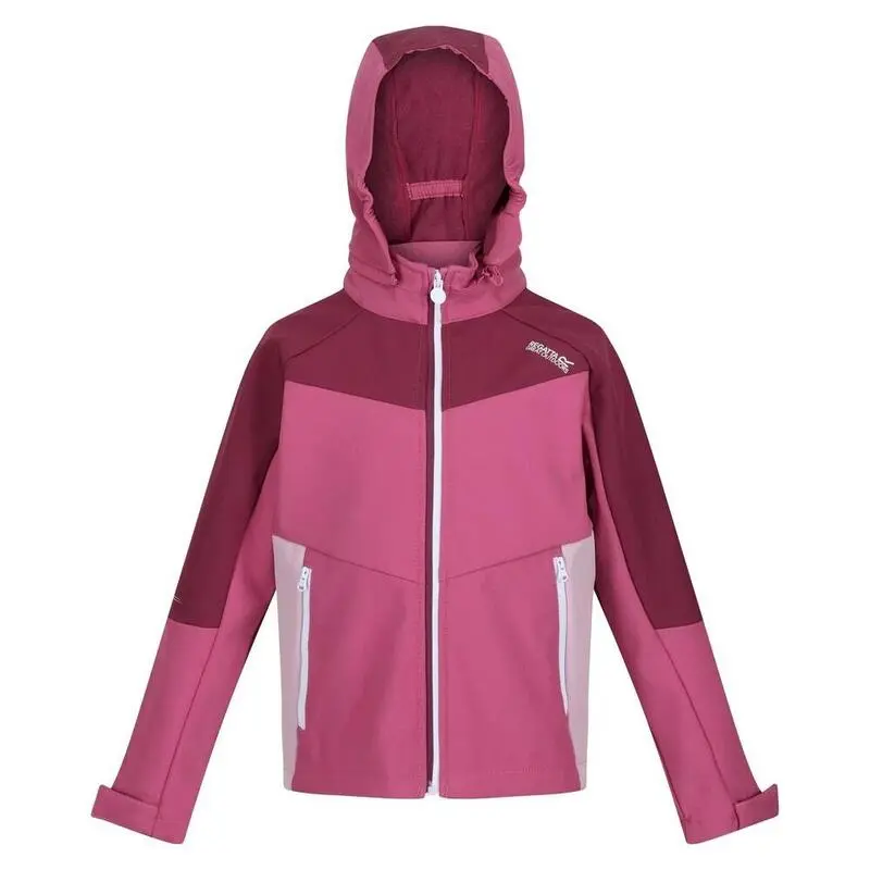 Regatta Chaqueta Softshell Eastcott II Para Niños/Niñas Violeta, Amaranth Haze 3 Regatta Chaqueta Softshell Eastcott II Para Niños/Niñas Violeta, Amaranth Haze