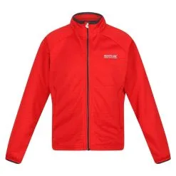 Regatta Chaqueta Softshell Highton Lite II Para Niños/Niñas Negro -tienda de equipos de fitness chaqueta softshell highton lite ii para niosnias rojo fuego
