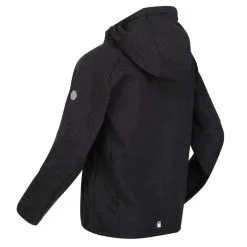 Regatta Chaqueta Softshell Maxwell Jaspeada Para Niños/Niñas Negro -tienda de equipos de fitness chaqueta softshell maxwell jaspeada para niosnias negro 2