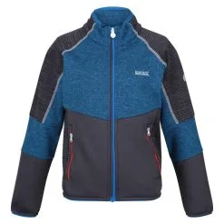 Regatta Chaqueta Softshell Oberon V Para Niños/Niñas Kiwi Llamativo, Negro -tienda de equipos de fitness chaqueta softshell oberon v para niosnias azul imperial gris india