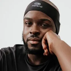 Kalenji Cinta Cálida Running Negra 8 Kalenji Cinta Cálida Running Negra -tienda de equipos de fitness cinta calida running negra 2