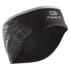 Kalenji Cinta Running Run Warm + Gris Cálida -tienda de equipos de fitness cinta con orejeras running negro