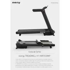 CINTA DE CORRER EVERGY PLEGABLE / INCLINABLE H1 -tienda de equipos de fitness cinta de correr evergy plegable inclinable h1 2