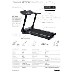 CINTA DE CORRER EVERGY PLEGABLE NRF 9 CINTA DE CORRER EVERGY PLEGABLE NRF -tienda de equipos de fitness cinta de correr evergy plegable nrf 3
