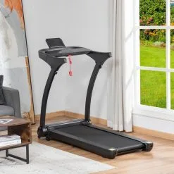 Cinta De Correr Plegable Con 12 Programas HOMCOM 153x77x124 Cm Negro -tienda de equipos de fitness cinta de correr plegable con 12 programas homcom 153x77x124 cm negro 1