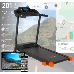 ASTAN HOGAR Cinta De Correr Plegado Hidráulico, Motor Continuo 1500W, App Kinomap AH-FT1050 -tienda de equipos de fitness cinta de correr plegado hidraulico motor continuo 1500w app kinomap ah ft1050 3