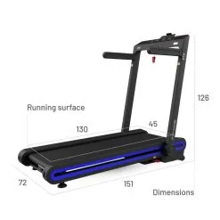 BODYTONE Cinta De Correr Ultraplegable Pantalla LED. Inclinación Automática 16km/h XTF 8 BODYTONE Cinta De Correr Ultraplegable Pantalla LED. Inclinación Automática 16km/h XTF -tienda de equipos de fitness cinta de correr ultraplegable pantalla led inclinacion automatica 16kmh xtf 1