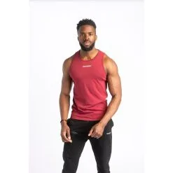 AESTHETIC WOLF Core Tank Top Fitness - Hombre - Rojo
