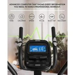 Entrenador Elíptico Electromagnético Zipro Heat WM IConsole+ -tienda de equipos de fitness entrenador eliptico electromagnetico zipro heat wm iconsole 3