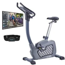 SKANDIKA Ergómetro/Bicicleta Estática - Wiry - Fitness - Soporte Para Tablet