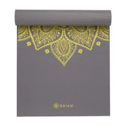Gaiam Esterilla De Yoga - 6 Mm - Reloj De Sol Citron
