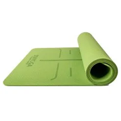 STAYOGA Esterilla De Yoga Antideslizante Alineaciones TPE Verde (Ecofrendly) -tienda de equipos de fitness esterilla de yoga antideslizante alineaciones tpe verde ecofrendly 2
