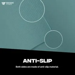Rockerz Fitness Esterilla De Yoga - Esterilla De Fitness Antideslizante -tienda de equipos de fitness esterilla de yoga esterilla de fitness antideslizante 3