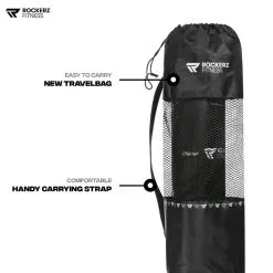 Rockerz Fitness Esterilla De Yoga - Esterilla De Fitness Antideslizante -tienda de equipos de fitness esterilla de yoga esterilla de fitness antideslizante 4