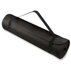 INDIGO SPORTS Esterilla De Yoga Y Fitness NBR INDIGO 173*61*1 Cm Negro -tienda de equipos de fitness esterilla de yoga y fitness nbr indigo 173611 cm negro 2