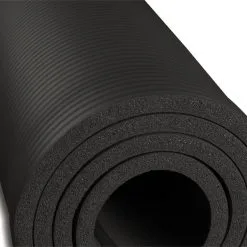 INDIGO SPORTS Esterilla De Yoga Y Fitness NBR INDIGO 173*61*1 Cm Negro -tienda de equipos de fitness esterilla de yoga y fitness nbr indigo 173611 cm negro 3