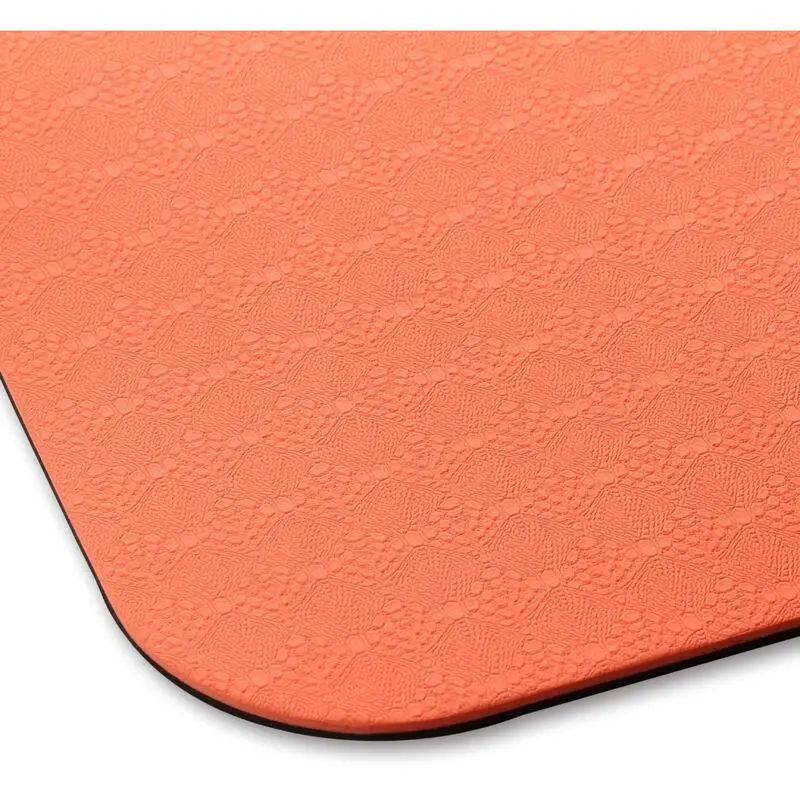INDIGO SPORTS Esterilla De Yoga Y Fitness TPE INDIGO Bilateral 173*61*0,5 см Naranja-Negro 7 INDIGO SPORTS Esterilla De Yoga Y Fitness TPE INDIGO Bilateral 173*61*0,5 см Naranja-Negro - Imagen 5
