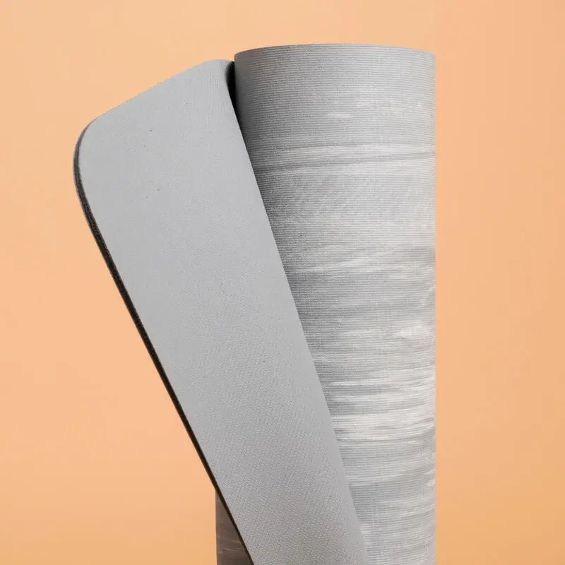 KIMJALY Esterilla Yoga Antideslizante Grip Ecodiseñada 5mm Gris 6 KIMJALY Esterilla Yoga Antideslizante Grip Ecodiseñada 5mm Gris - Imagen 4