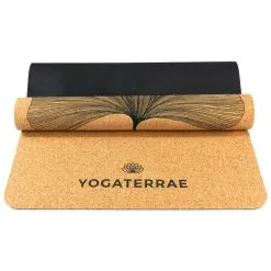 YOGATERRAE Esterilla Yoga De Corcho Y Caucho Natural + Correa De Transporte Y Estiramiento -tienda de equipos de fitness esterilla yoga de corcho y caucho natural correa de transporte y estiramiento 4