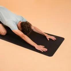 KIMJALY Esterilla Yoga Grip+ Negro  V2 185 cm X 65 cm X 5 mm -tienda de equipos de fitness esterilla yoga grip negro v2 185 cm x 65 cm x 5 mm 1