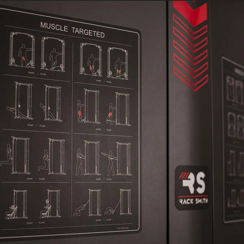 BH Fitness Fitness Multiestación Rack Smith G160 Semiprofesional 5 BH Fitness Fitness Multiestación Rack Smith G160 Semiprofesional - Imagen 3